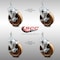 Service Caster 5 Inch SS High Temp Phenolic Swivel 3/8 Inch Threaded Stem Caster Set Brake SCC SCC-SSTS20S514-PHSHT-TLB-381615-4 - alternate 2